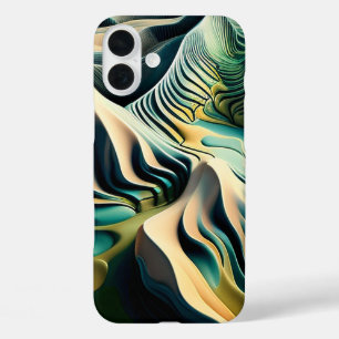 Coque Pour iPhone 16 Plus Topographic currents