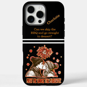 Coque iPhone 16 Pro Max Torche de poche Couple avec une citation romantiqu