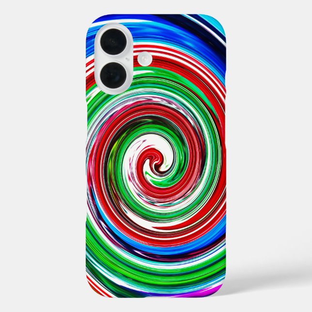 Coques Case-Mate iPhone tornade colorée (Verso)