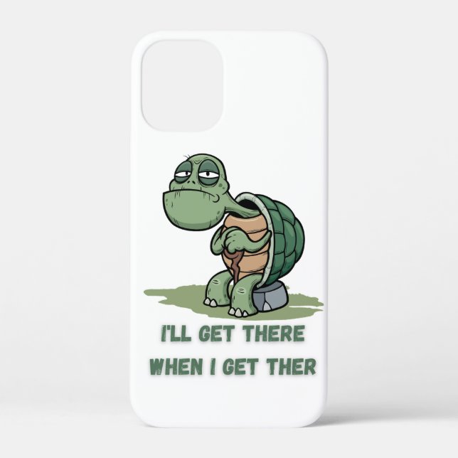 Coques Case-Mate iPhone Tortoise cartoon tshirt (Verso)