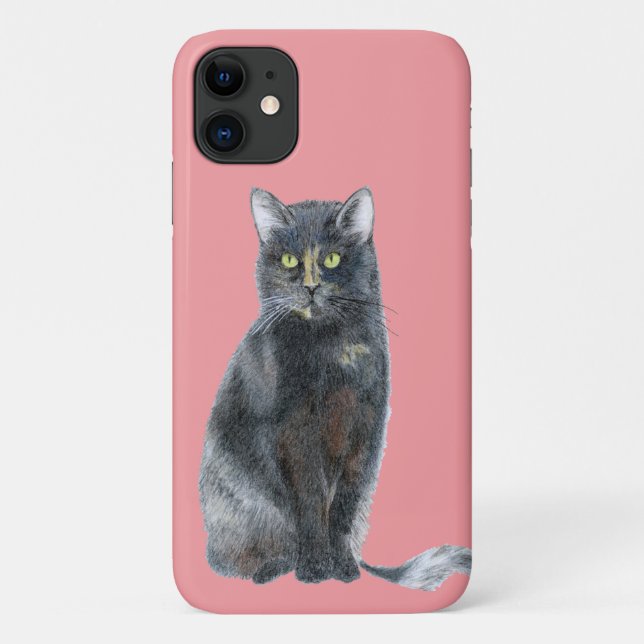 Coques Case-Mate iPhone Tortoise Shell Kitty Cat (Dos)