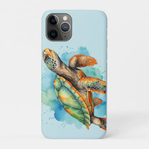 Case-Mate iPhone Case Tortue à peinture mignonne