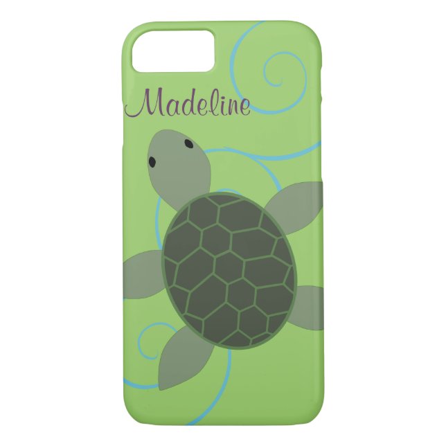 Coques Case-Mate iPhone Tortue de mer (Dos)