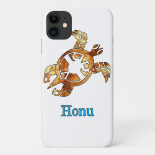 Case-Mate iPhone Case Tortue de mer hawaïenne tribale en Coque-Mate d'or