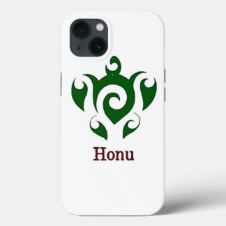 Case-Mate iPhone Case Tortue de mer hawaïenne tribale verte