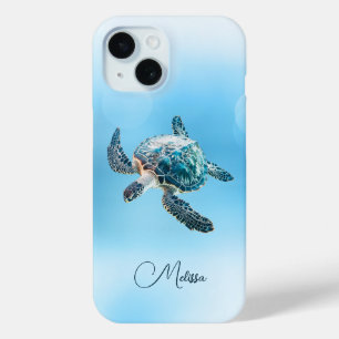 Coque Case-Mate iPhone Tortue de mer Turquoise   Côtier