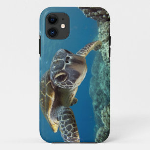 Coques Pour iPhone Tortue de mer verte hawaïenne