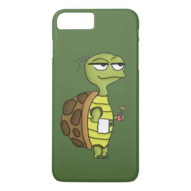 Coques Case-Mate iPhone Tortue de plage (Dos)