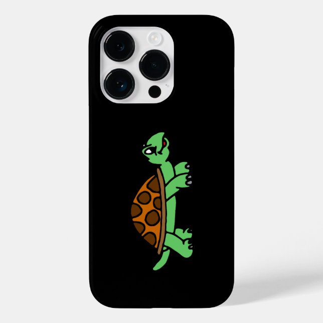 Coques Case-Mate iPhone Tortue drôle (Verso)