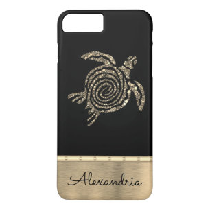 Case-Mate iPhone Case Tortue en mosaïque d'or
