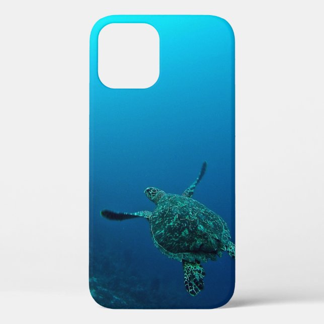 COQUES Case-Mate iPhone TORTUE MARINE DANS L'EAU (Verso)