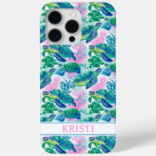 Coque Case-Mate iPhone Tortues de mer colorées