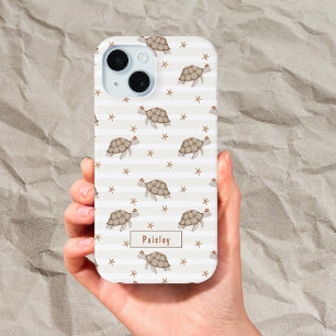 Coque Case-Mate iPhone Tortues de natation avec nom