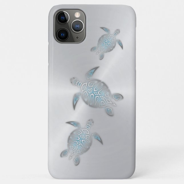 Coques Case-Mate iPhone Tortues Marines de la Mer d'Argent Littoral (Dos)