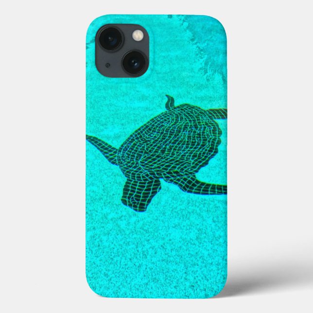 Coques Case-Mate iPhone Tortuga Turtle Mosaic sur l'île de Sanibel Floride (Verso)
