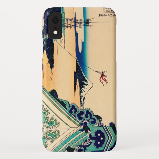 Coques Case-Mate iPhone Toto Asakusa Honganji par Katsushika Hokusai (Dos)