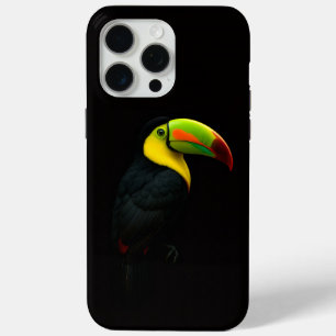 Coque Case-Mate iPhone Toucan à bec caréné Black 4 Luxe iPhone 15 Pro Max