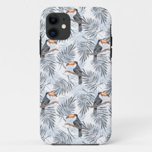 Coques Pour iPhone Toucan gris