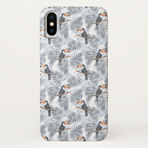 Coques Pour iPhone Toucan gris