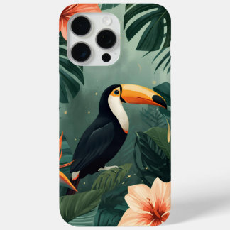 Coque Case-Mate iPhone Toucan Muse Tropical Botanical Phone Case