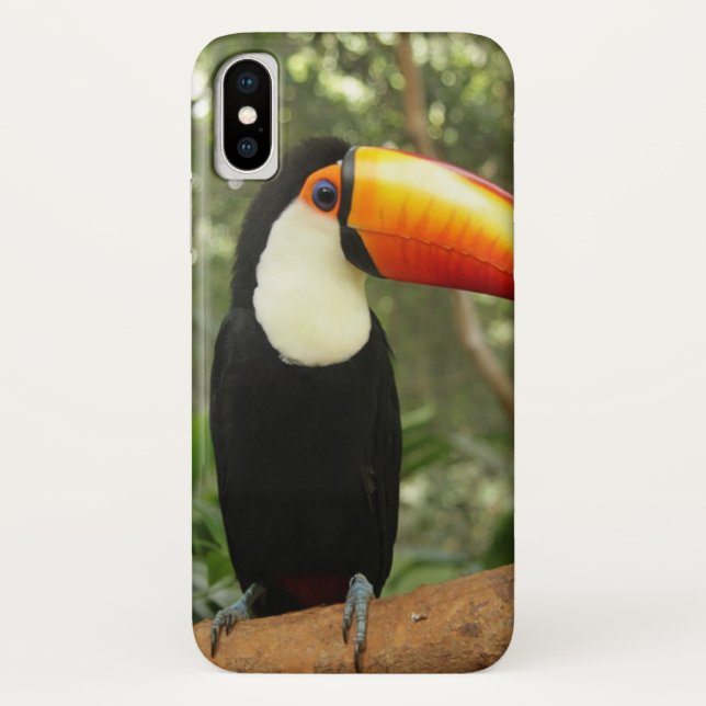Coques Case-Mate iPhone Toucan sur branche d'arbre (Dos)