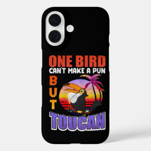 Coque Pour iPhone 16 Toucan Tropical Oiseau Vintage Drôle de Toucan Pun