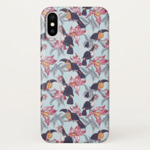 Coques Pour iPhone Toucans À Fleurs Exotiques