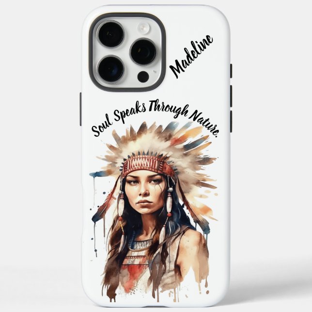 Coques Case-Mate iPhone Touche artistique tribale (Verso)
