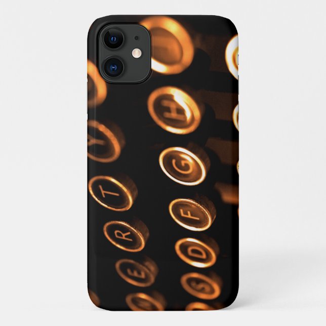 Coques Case-Mate iPhone Touches de machine à écrire d'époque (Dos)