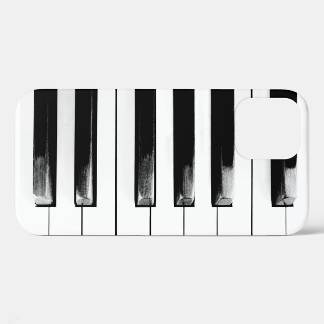 Coques Case-Mate iPhone Touches de piano antiques (Verso (horizontal))