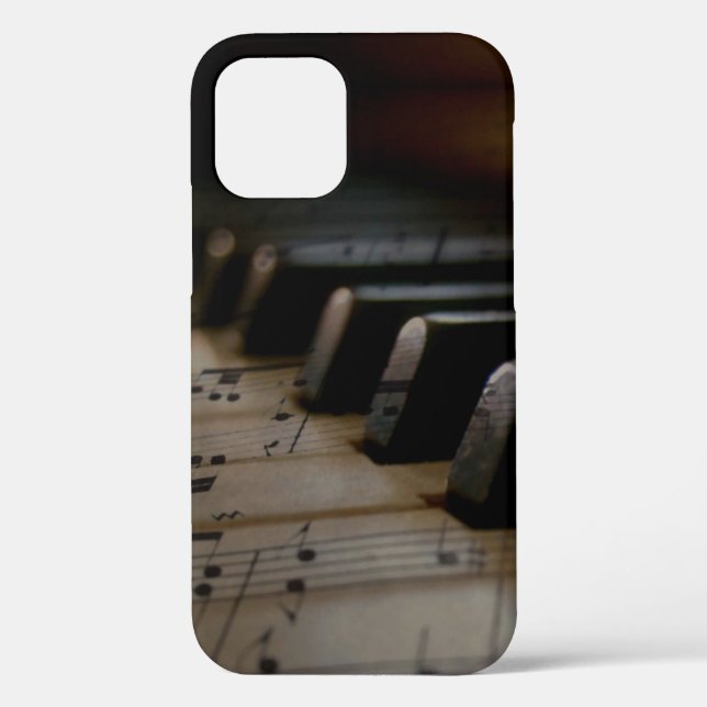 Coques Case-Mate iPhone Touches de piano de musique antique (Verso)