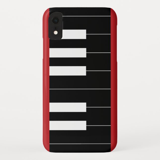 Coques Case-Mate iPhone Touches de piano inversées (Dos)