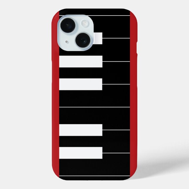 Coques Case-Mate iPhone Touches de piano inversées (Verso)