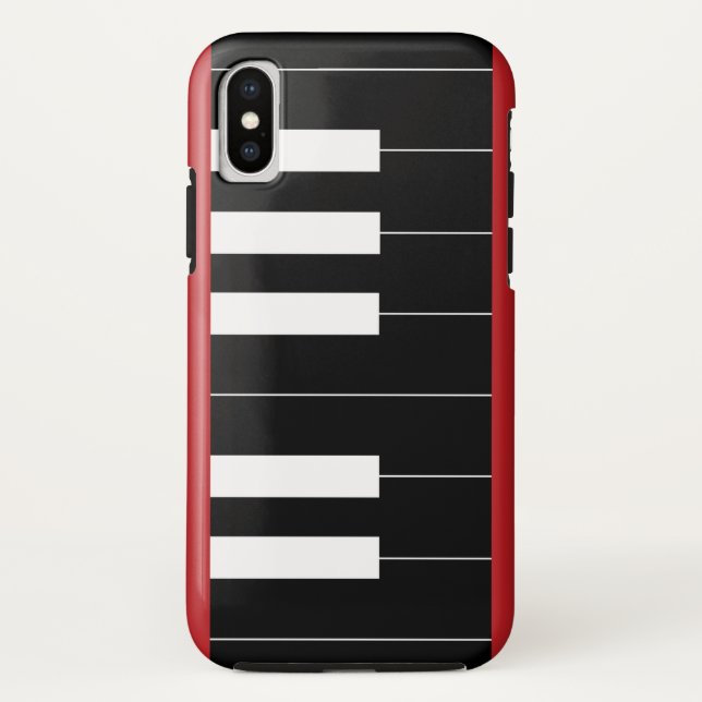 Coques Case-Mate iPhone Touches de piano inversées (Dos)