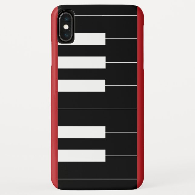 Coques Case-Mate iPhone Touches de piano inversées (Dos)