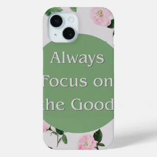 Coque Case-Mate iPhone Toujours se concentrer sur le bon vert sauge flora