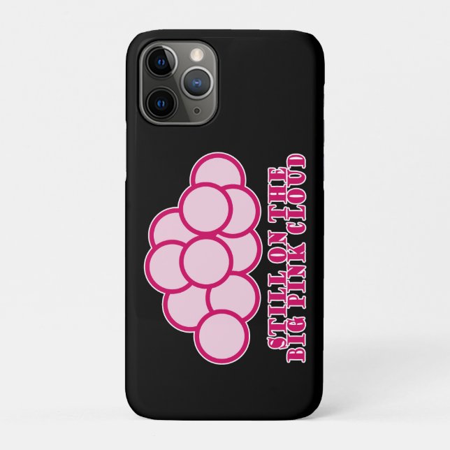 Coques Case-Mate iPhone Toujours sur le gros nuage rose (Dos)