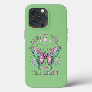 Case-Mate iPhone Case Toujours trouver la lumière Beau papillon coloré