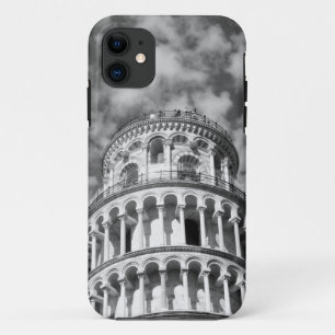 Coque Case-Mate iPhone Tour blanche noire de Pise Italie