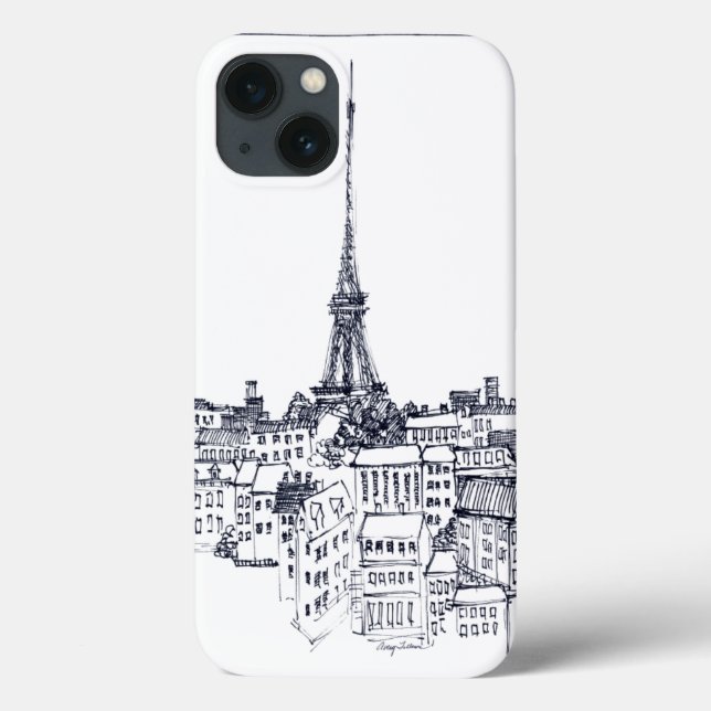 Coques Case-Mate iPhone Tour Eiffel (Verso)