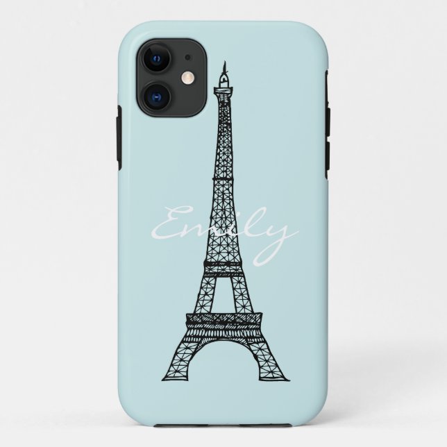 Coques Case-Mate iPhone Tour Eiffel (Dos)