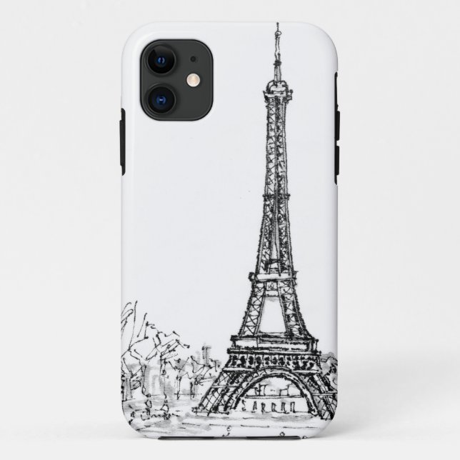 Coques Case-Mate iPhone Tour Eiffel (Dos)