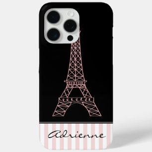Coque Case-Mate iPhone Tour Eiffel Paris Chic rose