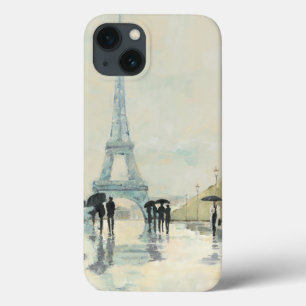 iPhone 13 Case Tour Eiffel   Paris sous la pluie