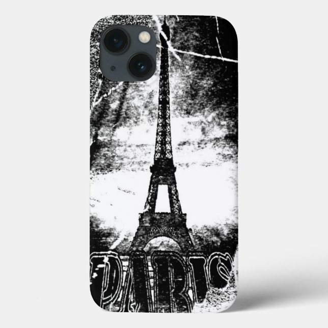 Coques Case-Mate iPhone Tour Eiffel Paris vintage (Verso)