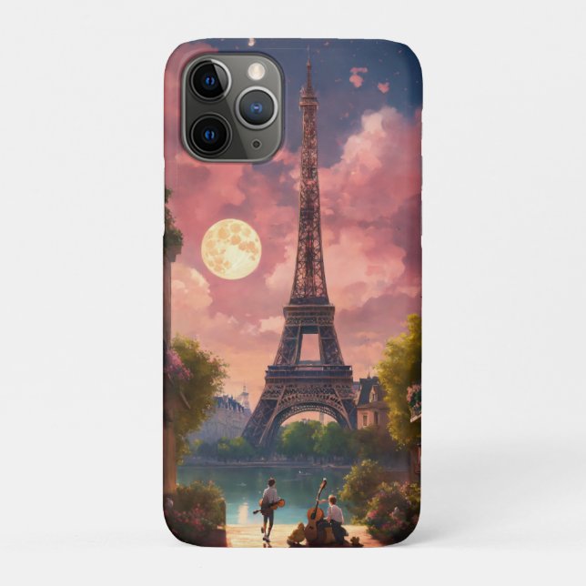 Coques Case-Mate iPhone Tour Eiffel : Une touche de Paris à la main (Dos)