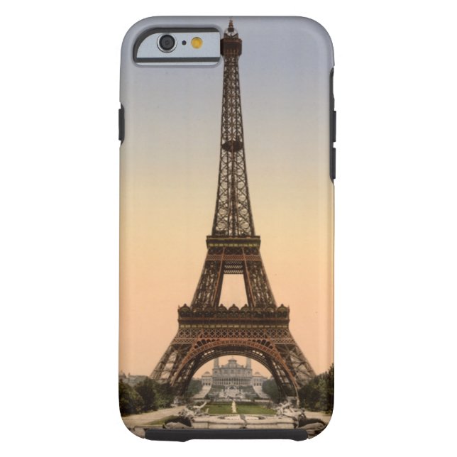Coques Case-Mate iPhone Tour Eiffel vintage (Dos)