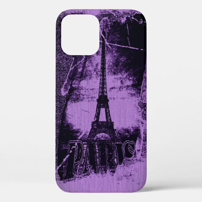 Coques Case-Mate iPhone Tour Eiffel vintage Paris (Verso)