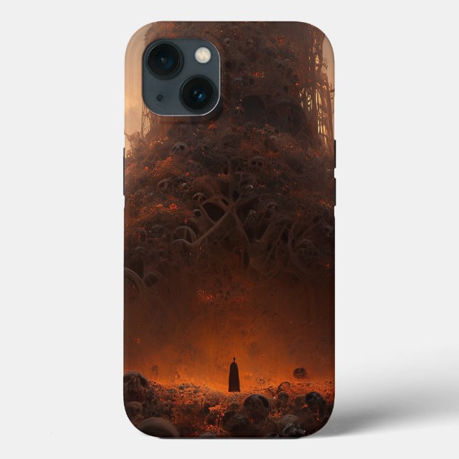 Coques Case-Mate iPhone Tour En Os Imaginaire Sombre Art (Verso)