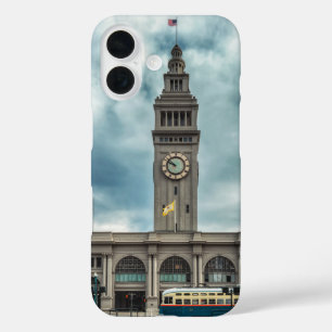 Coque Pour iPhone 16 Tour horloge du Ferry Building